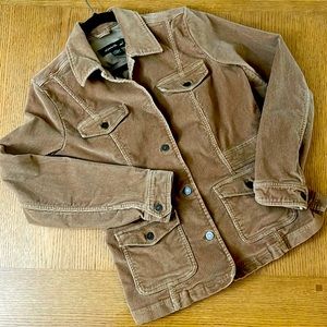 Eddie Bauer corduroy jacket - tan - women’s size small